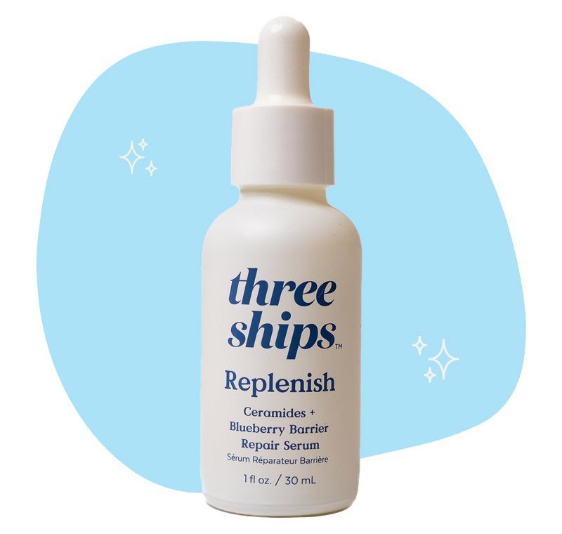 Three Ships Replenish Blueberry Barrier Repair Serum